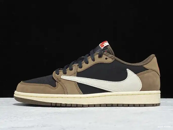 Cheap CQ4277-001 SP OG x Low Scott Jordan Mocha Air Travis 1 Dark 0620